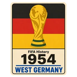 Figurinha FWC11 — FIFA World Cup Switzerland 1954 (FWC — Coleção oficial Copa 2026) Copa 2026