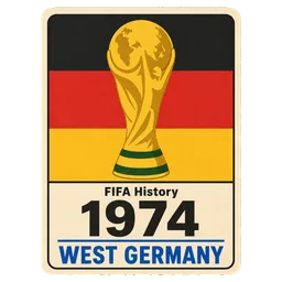 Figurinha FWC13 — FIFA World Cup Germany 1974 (FWC — Coleção oficial Copa 2026) Copa 2026