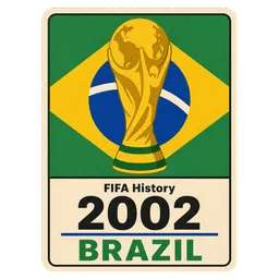 Figurinha FWC16 — FIFA World Cup Korea/Japan 2002 (FWC — Coleção oficial Copa 2026) Copa 2026