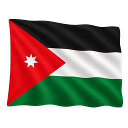 Bandeira da Jordânia