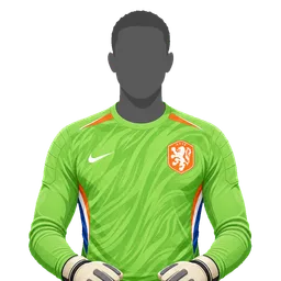 Figurinha NED2 — Bart Verbruggen (Holanda) Copa 2026