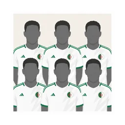 Figurinha ALG13 — Foto da Seleção (Argélia) Copa 2026