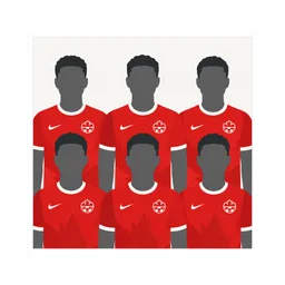 Figurinha CAN13 — Foto da Seleção (Canadá) Copa 2026