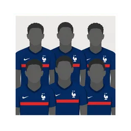 Figurinha FRA13 — Foto da Seleção (França) Copa 2026