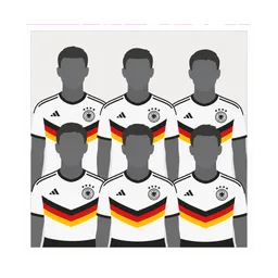 Figurinha GER13 — Foto da Seleção (Alemanha) Copa 2026