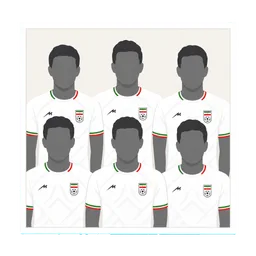 Figurinha IRN13 — Foto da Seleção (Irã) Copa 2026