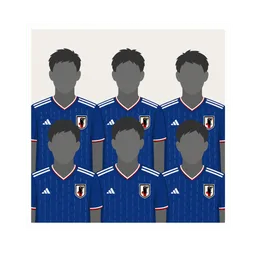Figurinha JPN13 — Foto da Seleção (Japão) Copa 2026