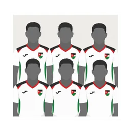 Figurinha JOR13 — Foto da Seleção (Jordânia) Copa 2026