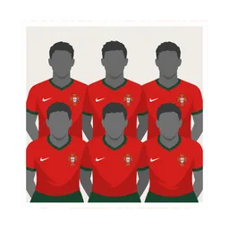 Figurinha POR13 — Foto da Seleção (Portugal) Copa 2026