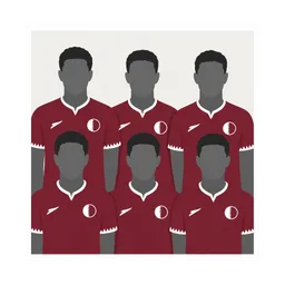 Figurinha QAT13 — Foto da Seleção (Catar) Copa 2026