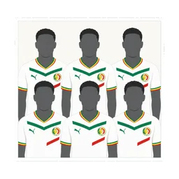 Figurinha SEN13 — Foto da Seleção (Senegal) Copa 2026