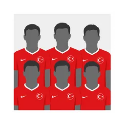 Figurinha TUR13 — Foto da Seleção (Turquia) Copa 2026