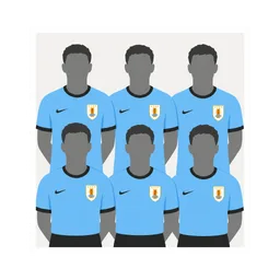 Figurinha URU13 — Foto da Seleção (Uruguai) Copa 2026