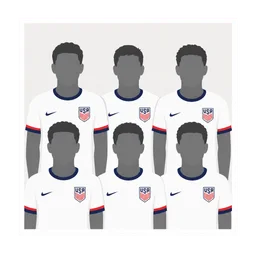 Figurinha USA13 — Foto da Seleção (Estados Unidos) Copa 2026